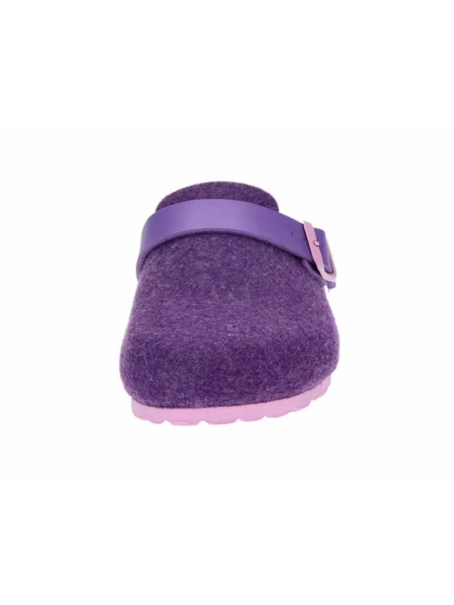 Lico Clogs & Pantoletten·Clogs^Clog "Clog Kids Warm" in Lila