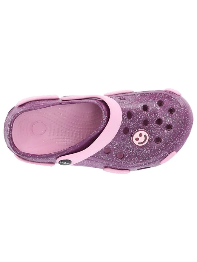 Zigzag Clogs & Pantoletten·Clogs^Clogs "Burab" in Lila/ Rosa