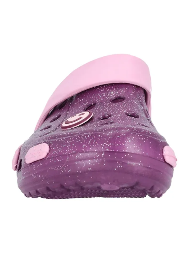 Zigzag Clogs & Pantoletten·Clogs^Clogs "Burab" in Lila/ Rosa