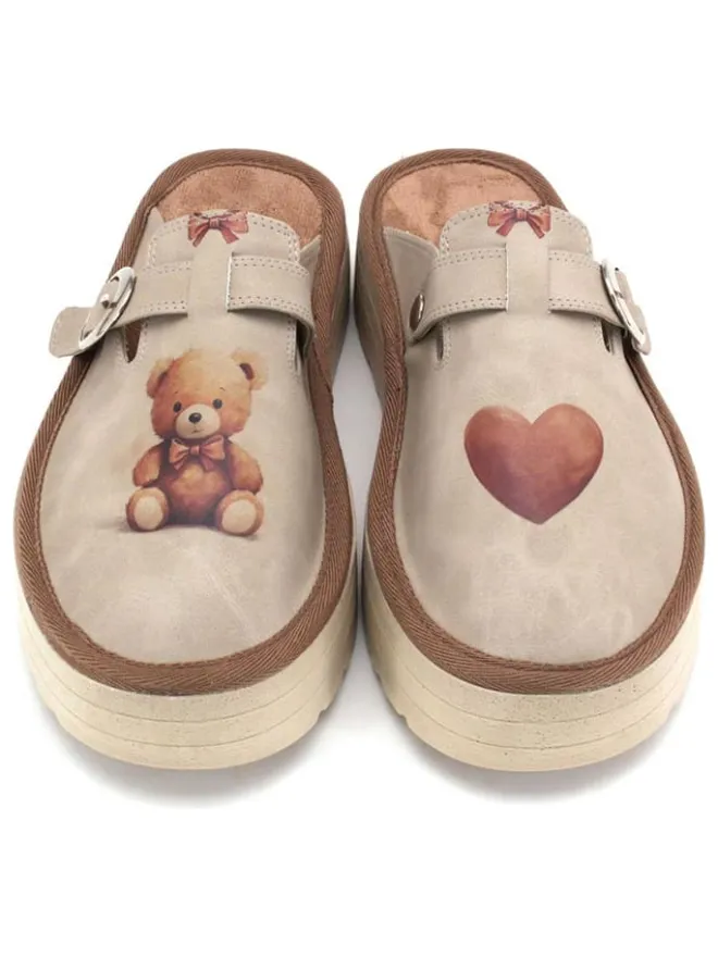 Calceo Clogs & Pantoletten·Clogs^Clogs in Beige