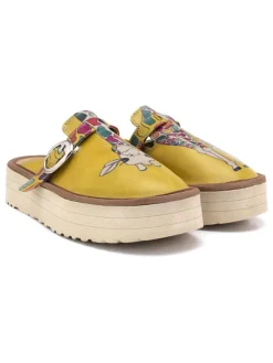 Calceo Clogs & Pantoletten·Clogs^Clogs in Gelb/ Bunt