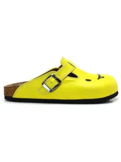 Clogs in Gelb/ Türkis><noscript><img width=