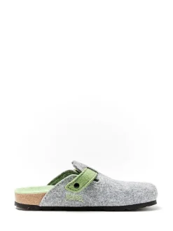 Clogs in Grau/ Grün><noscript><img width=
