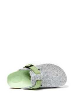 Clogs in Grau/ Grün><noscript><img width=