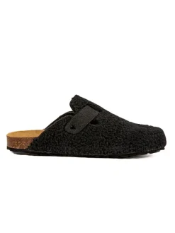 billowy Hausschuhe^Clogs in Schwarz