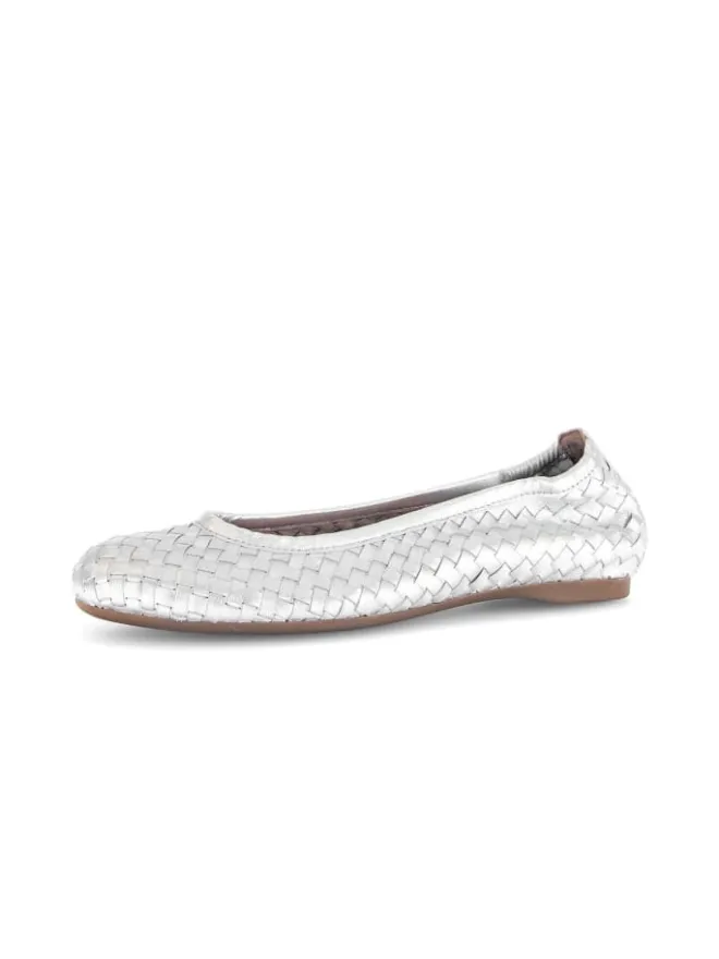 Gabor Ballerinas^Elegante Ballerinas in silber