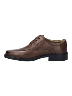 Elegante Schnürschuhe in Braun><noscript><img width=