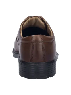 Elegante Schnürschuhe in Braun><noscript><img width=