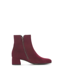 Elegante Stiefeletten in rot><noscript><img width=