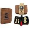 3er-Set: 6tlg. Schuhpflege-Set in Braun>SiL Interiors Online