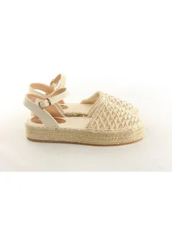 Poti Pati Halbschuhe^Espadrilles in Weiß