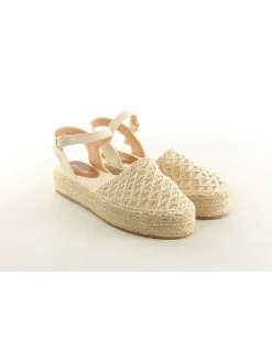 Poti Pati Halbschuhe^Espadrilles in Weiß