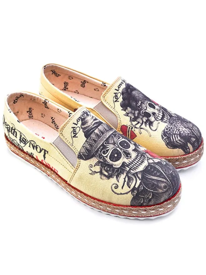 Espadrilles in Beige/ Dunkelblau>Goby Sale