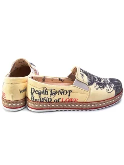 Espadrilles in Beige/ Dunkelblau><noscript><img width=