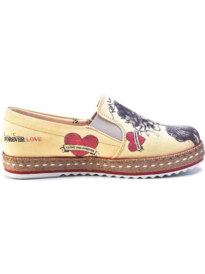 Espadrilles in Beige/ Dunkelblau>Goby Sale
