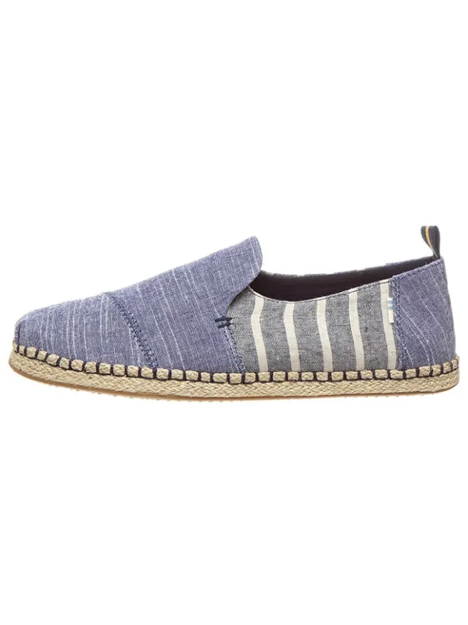 Espadrilles in Blau>TOMS Clearance