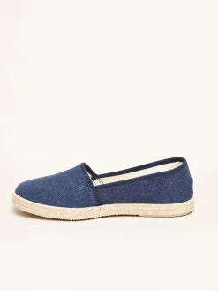 Espadrilles in Dunkelblau><noscript><img width=
