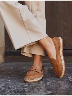 Bellucci Halbschuhe^Espadrilles in Hellbraun