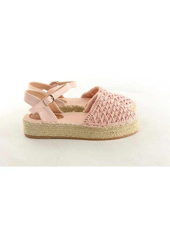 Poti Pati Halbschuhe^Espadrilles in Rosa