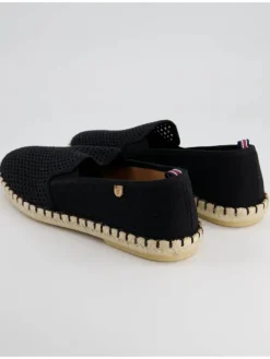 Verbenas Halbschuhe^Espadrilles in Schwarz