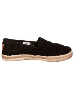 Espadrilles in Schwarz>TOMS Discount