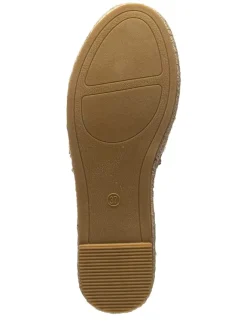 Foreverfolie Halbschuhe^Espadrilles in Schwarz