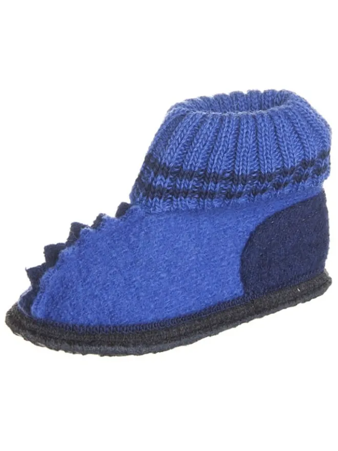 Filz-Hüttenschuhe "Trixi" in blau>kitz-pichler Outlet