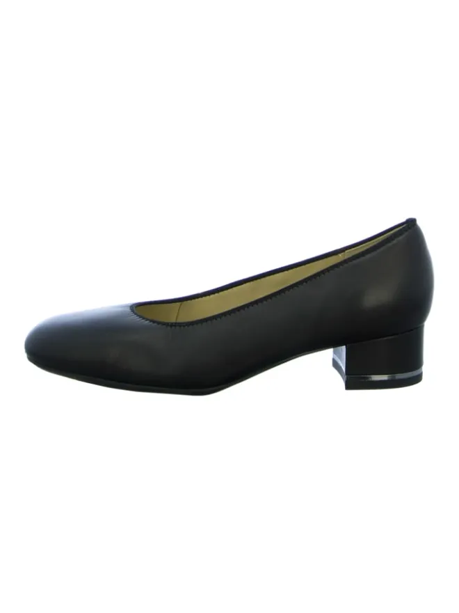 Flache Pumps in Schwarz>ara Clearance