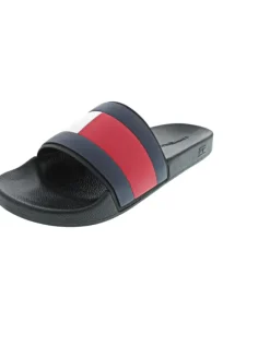 Tommy Hilfiger Outdoorschuhe^Flag Pool Slide Pantolette Schwarz