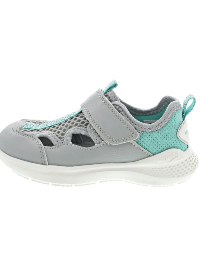 superfit Halbschuhe·Slipper^Flash Klettschuh Grau