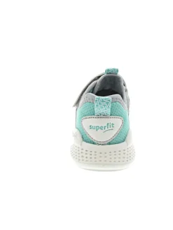 superfit Halbschuhe·Slipper^Flash Klettschuh Grau