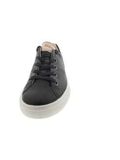 Fresh sportlicher Schnürer Schwarz><noscript><img width=