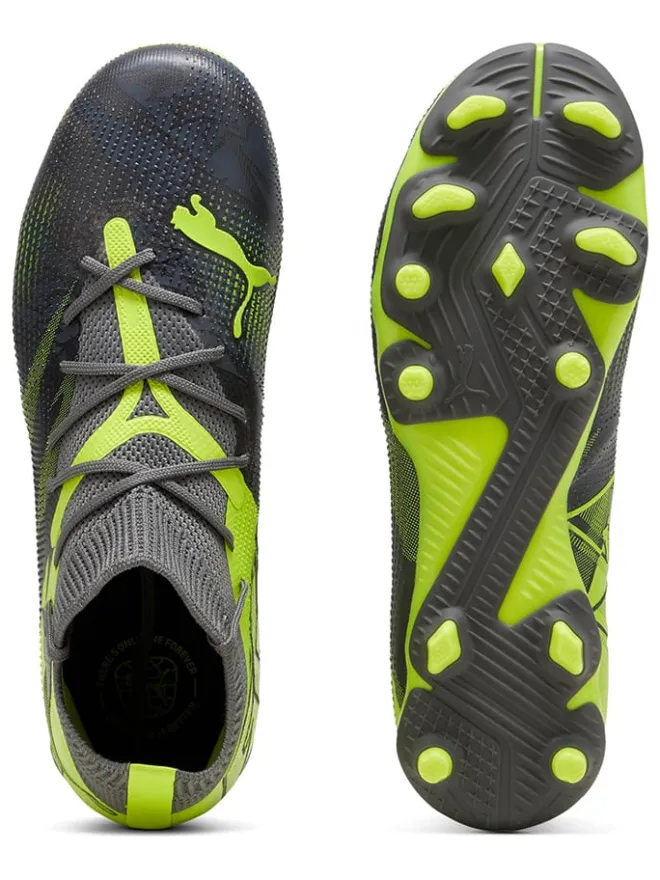 Puma Outdoor- & Sportschuhe·Trainings- & Sportschuhe^Fußballschuhe "Future 7 Match Rush" in Grün/ Anthrazit