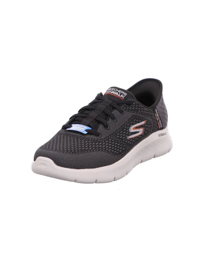 GO WALK FLEX - NEW WORLD GO WALK FLEX - NEW WORLD in black/orange>Skechers Online