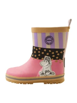Reima Gummistiefel|Gummistiefel^Gummistiefel " Moomin Magisk " in Sunset Pink