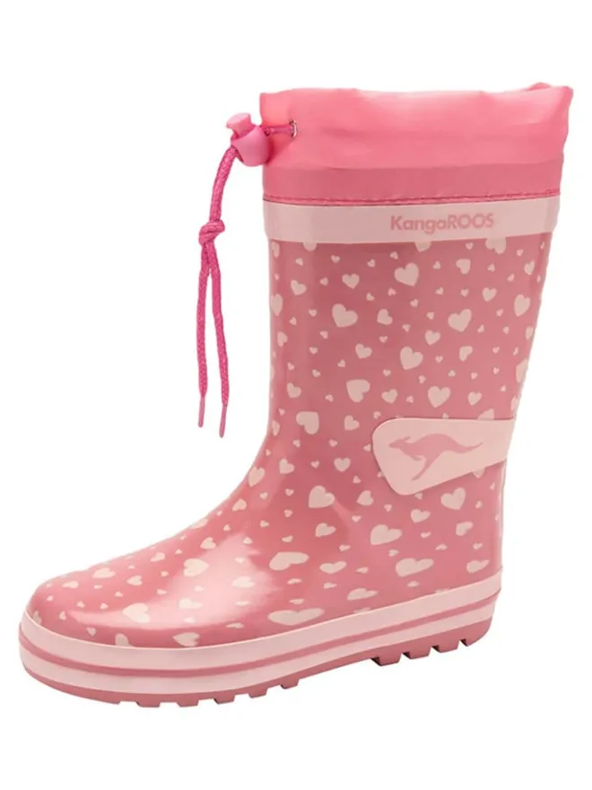 Gummistiefel "Adventure" in Pink>Kangaroos Best