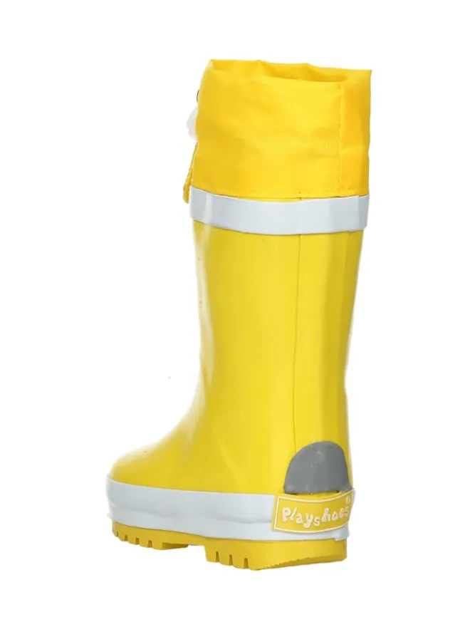 Gummistiefel Basic gefüttert in Gelb>Playshoes Sale