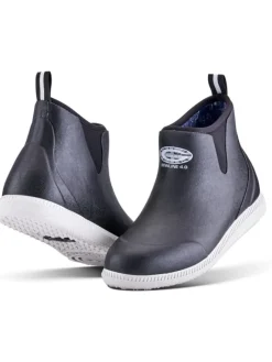 Grubs Gummistiefel^Gummistiefel "Bowline Unisex Ankle Wellington" in Schwarz