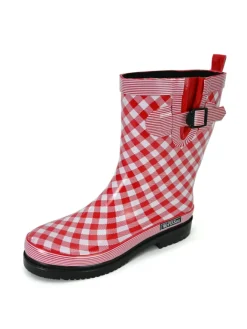 Gummistiefel Checkered in rot>MADSea Outlet