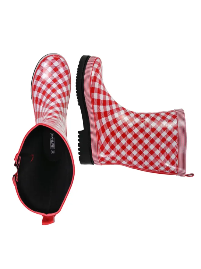 Gummistiefel Checkered in rot>MADSea Outlet