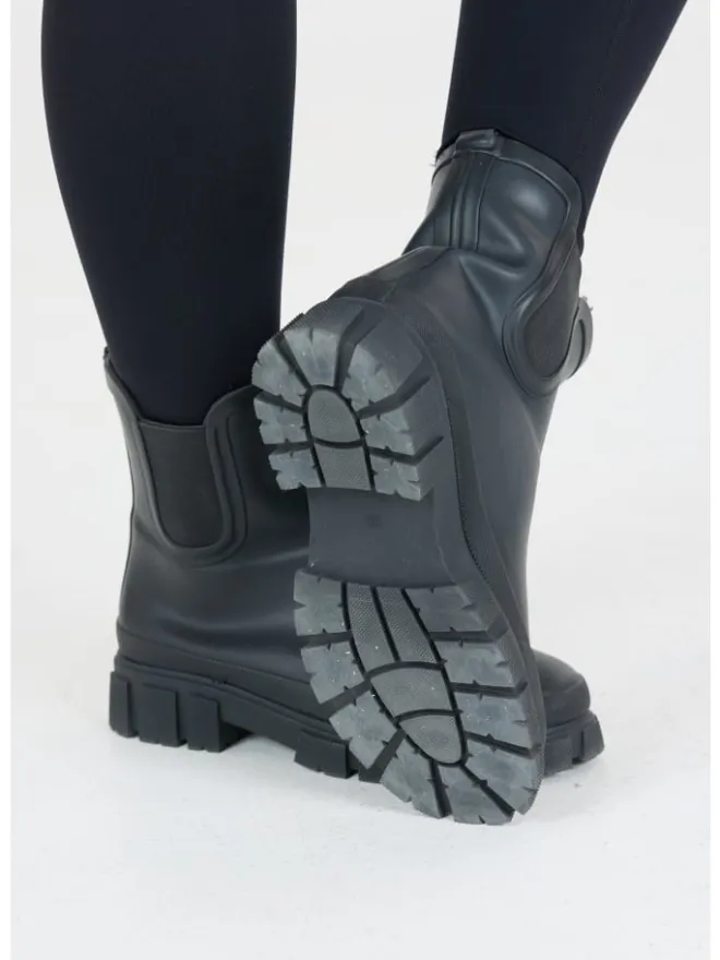 Gummistiefel Comart in 1001 Black>Weather Report New