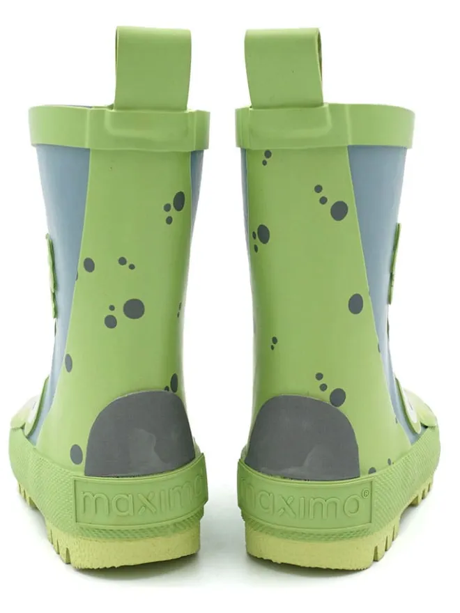 MaxiMo Stiefel & Boots|Gummistiefel^Gummistiefel "Frosch in Grün