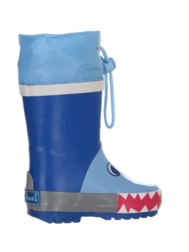 Gummistiefel Hai in Blau>Playshoes Online