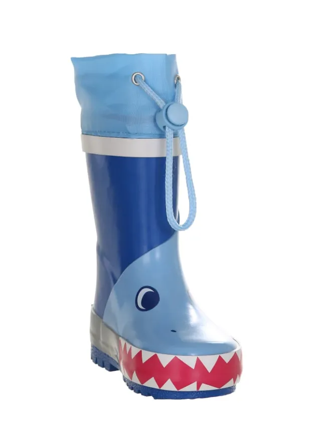 Gummistiefel Hai in Blau>Playshoes Online