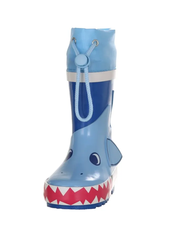 Gummistiefel Hai in Blau>Playshoes Online