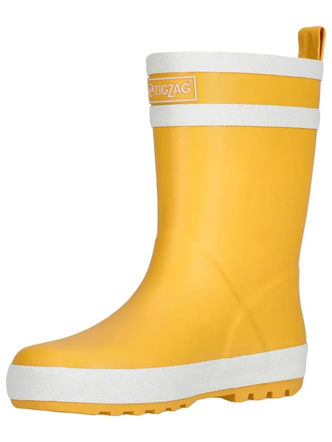 Zigzag Gummistiefel|Gummistiefel^Gummistiefel "Hurricane" in Gelb