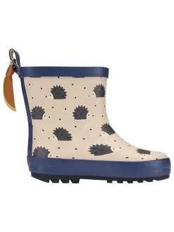 lamino Gummistiefel^Gummistiefel in Beige/ Dunkelblau