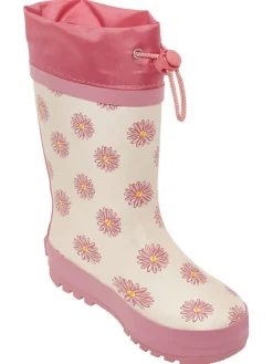 Playshoes Gummistiefel|Gummistiefel^Gummistiefel in Creme/ Pink
