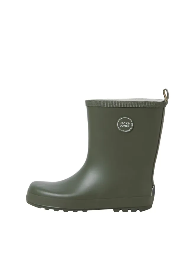JACK & JONES Junior Gummistiefel^Gummistiefel in Dark Green