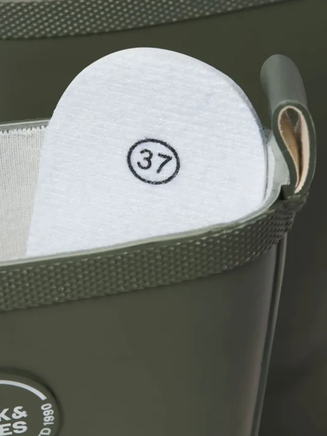 JACK & JONES Junior Gummistiefel^Gummistiefel in Dark Green